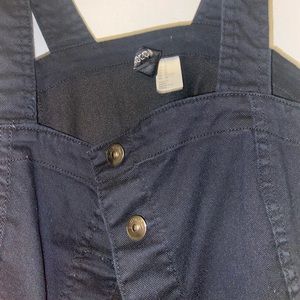 H&M pinafore size 10 pure black